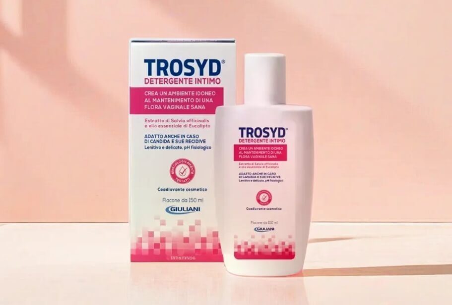 Trosyd detergente intimo packaging